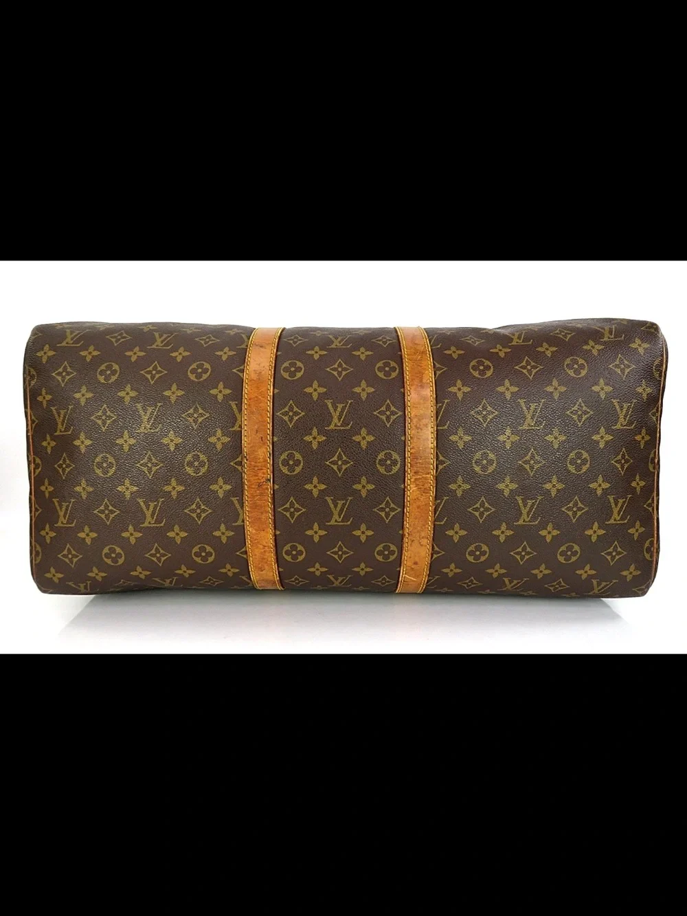 Louis Vuitton Monogram Canvas Duffel with Vachetta Trim
